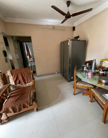 Living Room in 2 BHK Apartment at Runwal Garden City, Balkum Pada – for Rent