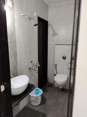 Bathroom in 2 BHK Apartment at Runwal Eirene, Balkum Pada – for Rent