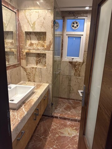 Bathroom in 3 BHK Builder Floor at Nizamuddin East – for Sale