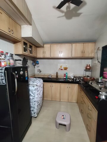 Kitchen in 1 BHK Apartment at Kopar Khairane – for Rent