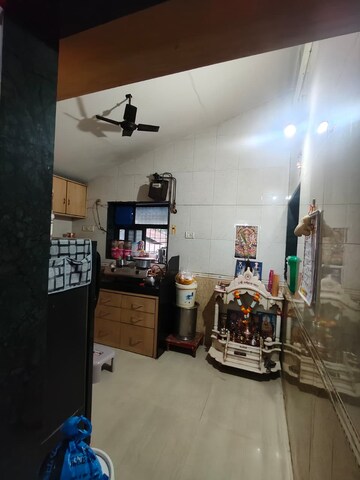 Living Room in 1 BHK Apartment at Kopar Khairane – for Rent