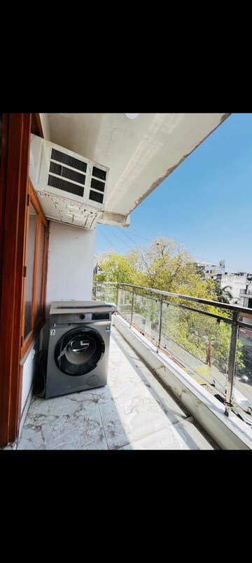 1 BHK Builder Floor – Exterior View View at Saket - for Rent
