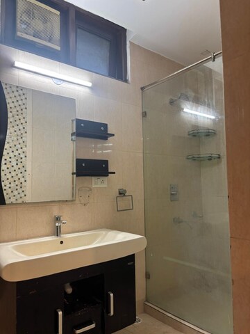Bathroom in 3 BHK Builder Floor at Greater Kailash ii – for Rent