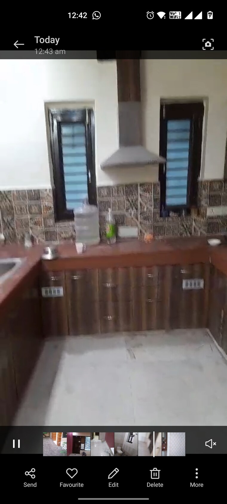 Kitchen, bptp-parklands 4 Bedroom 300 Sq.Yd. Builder Floor In Sector 76 Faridabad 9186340
