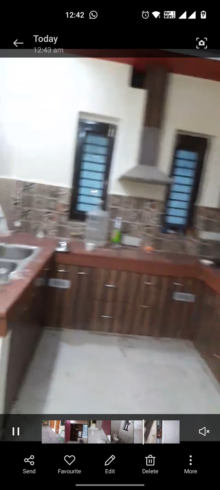 Kitchen, bptp-parklands 4 Bedroom 300 Sq.Yd. Builder Floor In Sector 76 Faridabad 9186340