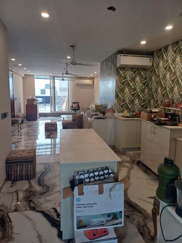 Living Room in 1 BHK Builder Floor at Greater Kailash I – for Rent