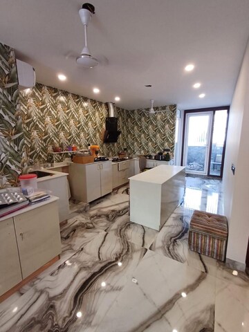 Kitchen in 1 BHK Builder Floor at Greater Kailash I – for Rent