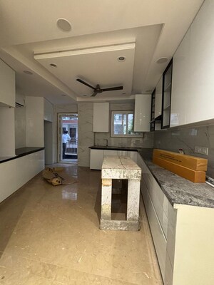 Kitchen in 3 BHK Builder Floor at Hauz Khas – for Sale