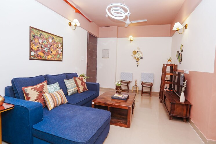 Living Room, gaur-sportswood 3 Bedroom 1850 Sq.Ft. Apartment In Sector 79 Noida 9186344