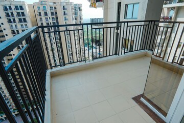 Balcony in 3 BHK Apartment at Gaur Sportswood, Sector 79 – for Rent
