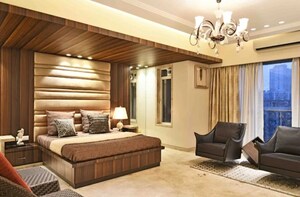 Living Room in 3 BHK Apartment at Runwal Elegante, Andheri West – for Sale