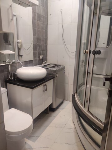 Kitchen in Studio Builder Floor at Greater Kailash I – for Rent