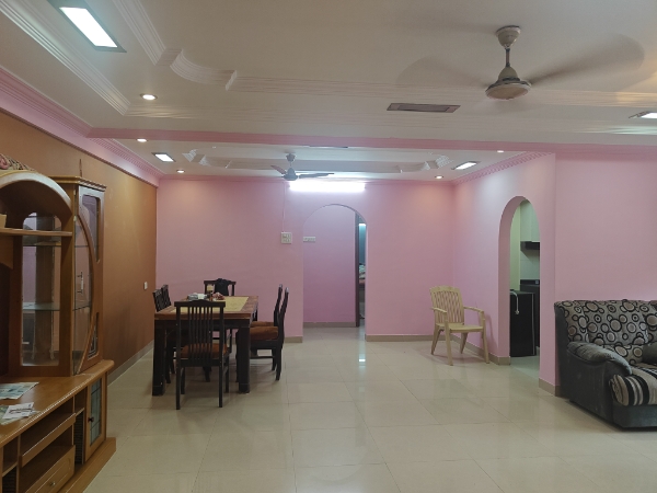 3 BHK Apartment For Rent in Meridian Apartment