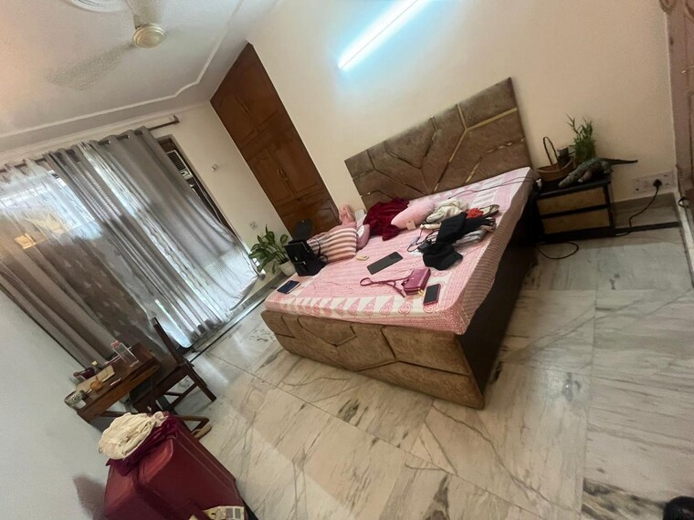Bedroom, greater kailash i 3 Bedroom 1800 Sq.Ft. Builder Floor In Greater Kailash I Delhi 9186473