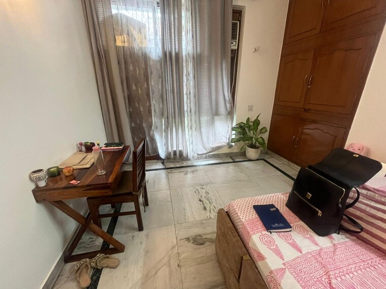 Bedroom, greater kailash i 3 Bedroom 1800 Sq.Ft. Builder Floor In Greater Kailash I Delhi 9186473