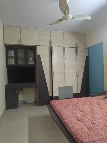 Bedroom in 3 BHK Apartment at Meridian Apartment, Nerul Sector 6 – for Rent