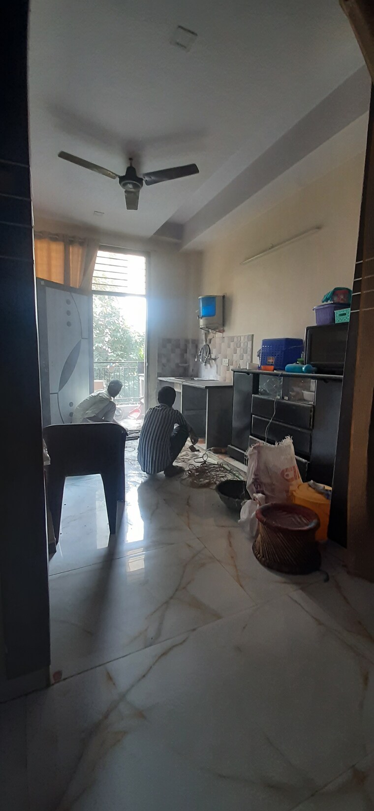 Living Room, land-craft-golf-links-villa 3 Bedroom 120 Sq.Ft. Builder Floor In Pandav Nagar Ghaziabad 9186481