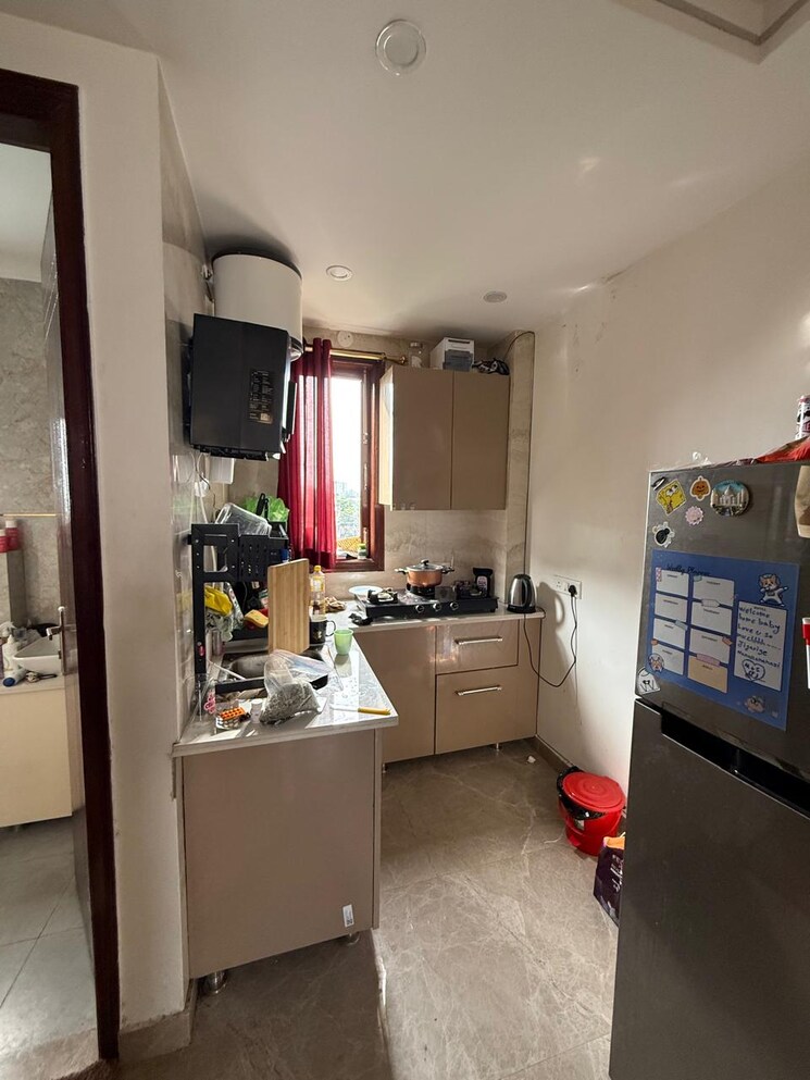 Kitchen, kalkaji 1 Bedroom 700 Sq.Ft. Builder Floor In Kalkaji Delhi 9186486