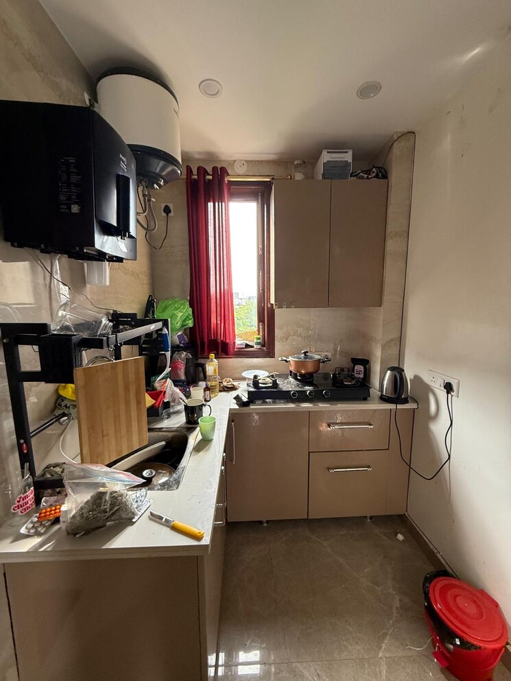 Kitchen, kalkaji 1 Bedroom 700 Sq.Ft. Builder Floor In Kalkaji Delhi 9186486