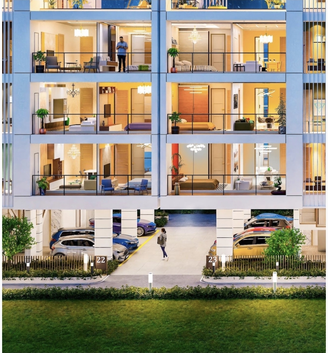 3 BHK + Study Room Apartment For Sale in Signature Global Daxin Vistas