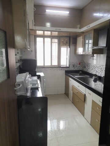 Kitchen in 2 BHK Apartment at Sethia Grandeur, Bandra East – for Rent