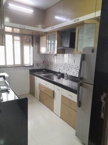 Kitchen in 2 BHK Apartment at Sethia Grandeur, Bandra East – for Rent