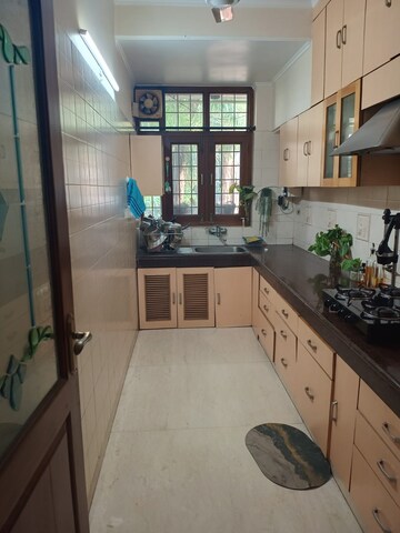 Kitchen in 3 BHK Apartment at Vasant Vihar – for Sale