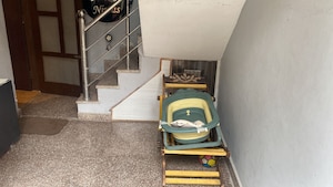 Staircase in 2 BHK Villa at Shiva Enclave Zirakpur, Patiala Road – for Sale