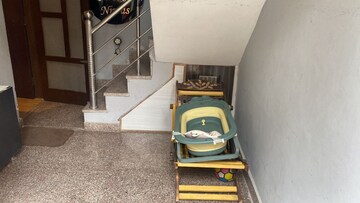 Staircase in 2 BHK Villa at Shiva Enclave Zirakpur, Patiala Road – for Sale