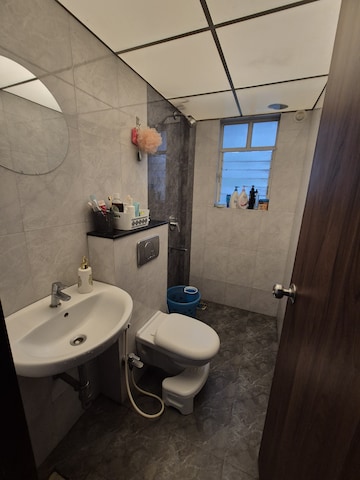 Bathroom in 2 BHK Apartment at Yogiraj Flats, Baner – for Rent