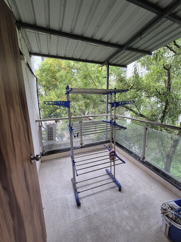 Balcony in 2 BHK Apartment at Yogiraj Flats, Baner – for Rent