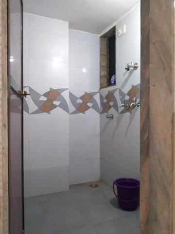 Bathroom in 1 BHK Apartment at Topaz Heights, Morya Nagar – for Rent