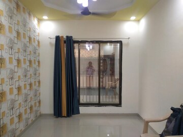 Living Room in 1 BHK Apartment at Topaz Heights, Morya Nagar – for Rent