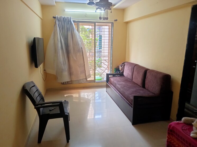 Living Room, sm-kunj 2 Bedroom 1100 Sq.Ft. Apartment In Taloja Navi Mumbai 9186688