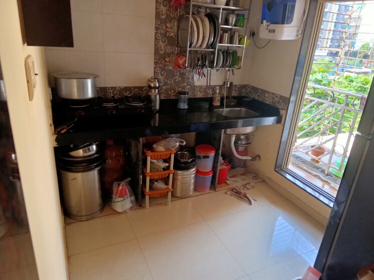 Kitchen, sm-kunj 2 Bedroom 1100 Sq.Ft. Apartment In Taloja Navi Mumbai 9186688