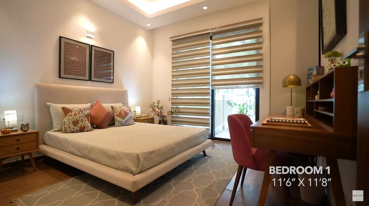 Bedroom, godrej-nature-plus 2 Bedroom 1385 Sq.Ft. Apartment In Sohna Sector 33 Gurgaon 9186679