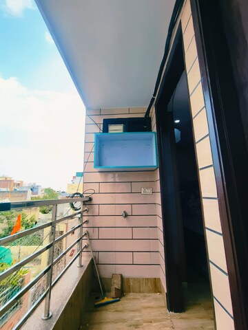 Balcony in 2 BHK Builder Floor at Dwarka Mor – for Rent