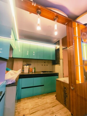 Kitchen in 2 BHK Builder Floor at Dwarka Mor – for Rent