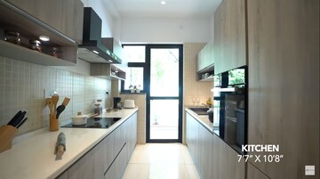 Kitchen in 3 BHK Apartment at Godrej Nature Plus, Sohna Sector 33 – for Sale