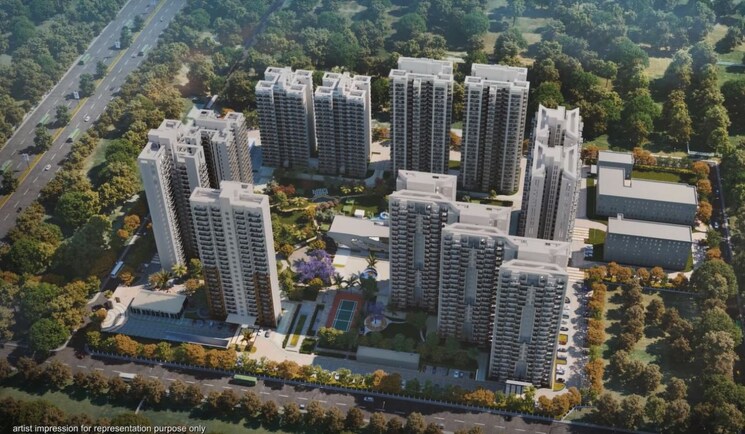 Exterior View, godrej-nature-plus 3 Bedroom 1996 Sq.Ft. Apartment In Sohna Sector 33 Gurgaon 9186700