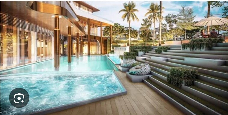 Swimming Pool, m3m-soulitude 3 Bedroom 1500 Sq.Ft. Builder Floor In Sector 89 Gurgaon 9186703