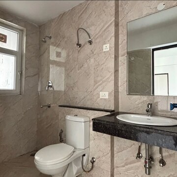 Bathroom in 3 BHK Apartment at Adani M2K Oyster Grande, Sector 102 – for Sale
