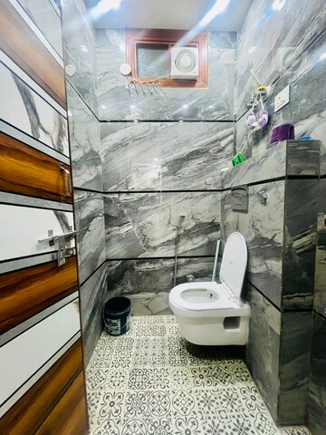 Bathroom in 2 BHK Builder Floor at Dwarka Mor – for Rent