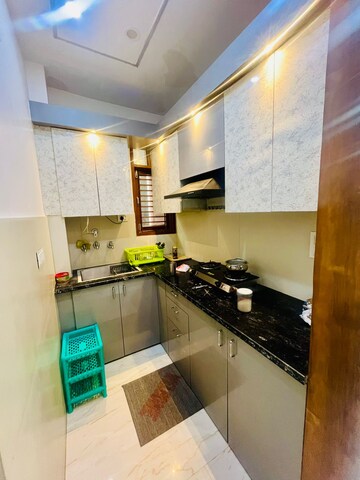 Kitchen in 2 BHK Builder Floor at Dwarka Mor – for Rent