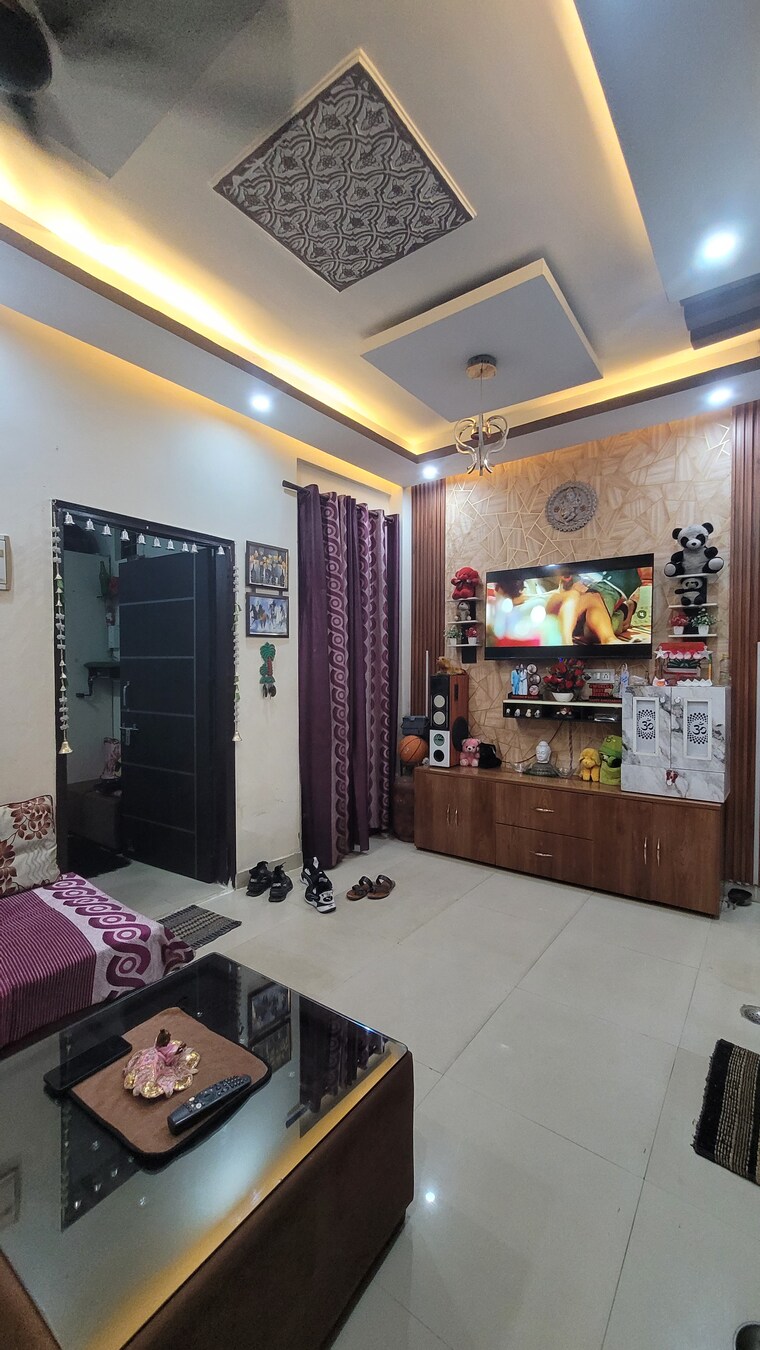 Living Room, shalimar garden 2 Bedroom 700 Sq.Ft. Builder Floor In Shalimar Garden Ghaziabad 9186748
