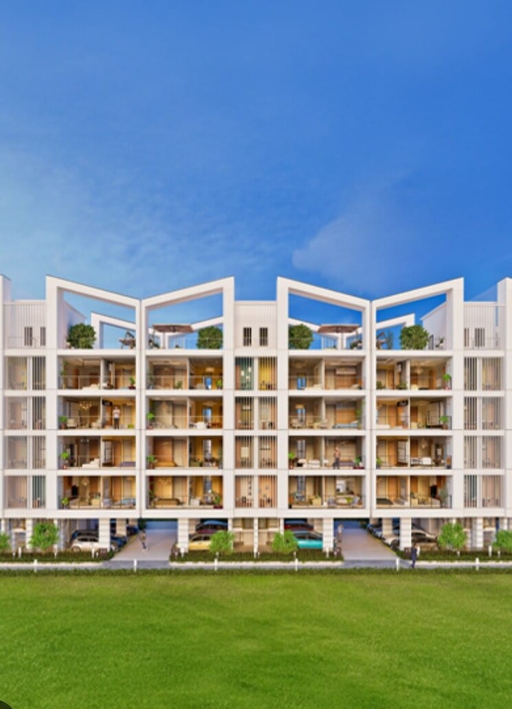 Exterior View, signature-global-daxin-vistas 3.5 Bedroom 1850 Sq.Ft. Builder Floor In Bhondsi Gurgaon 9186775