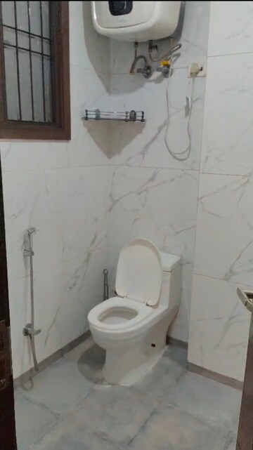 Bathroom in 3 BHK Builder Floor at Saket – for Rent