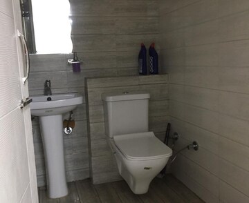 Bathroom in 3 BHK Apartment at Essentia Homes, Vip Road – for Rent