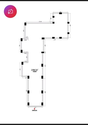 Floor Plan in  Shop at Kalyan West – for Sale