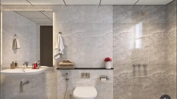 Bathroom in 2 BHK Apartment at Shapoorji Pallonji Joyville Gurgaon, Sector 102 – for Sale
